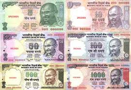 rupias, inflación, India